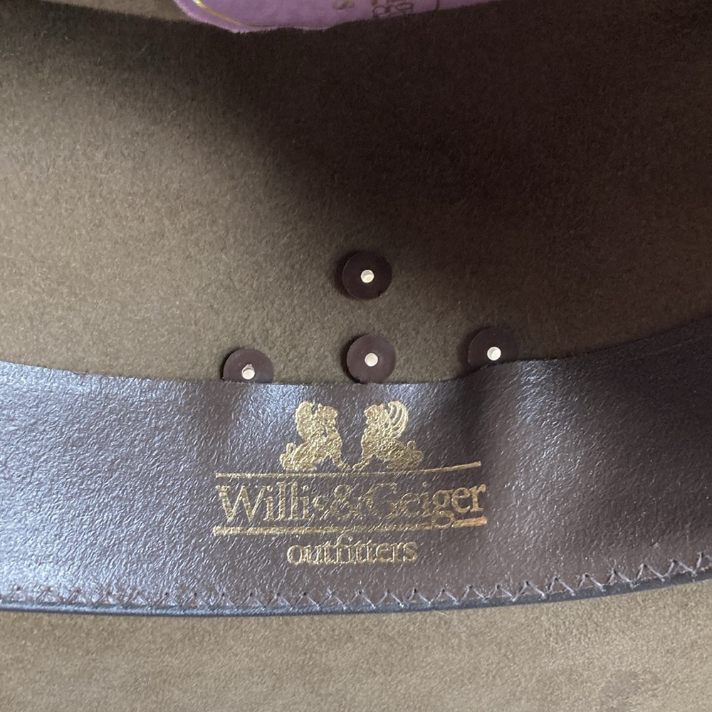 NWT Deadstock Willis & Geiger Mini Safari Felt Gazelle Hat 7 Outdoor Adventure - Picture 10 of 15